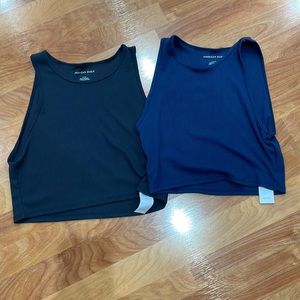 American Eagle cropped tank top bundle